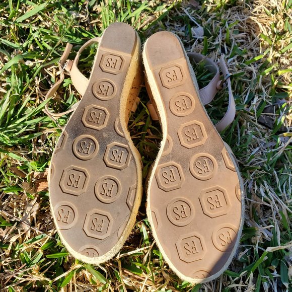 Espadrille sandal with jute wrap & cork heel. - Picture 2 of 2